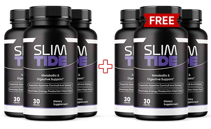 6 Bottles SlimTide — 3 Free